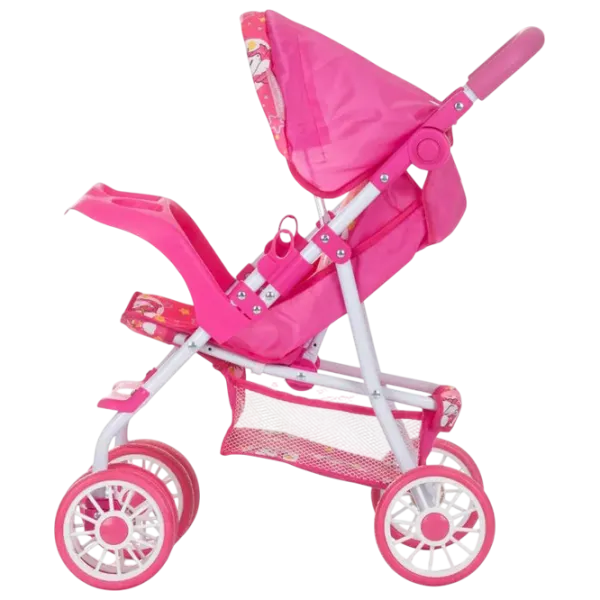 Cărucior pentru păpuși Chipolino Dolly Unicorns KZKDL02403UN Pentru plimbare / 3+ photo 2