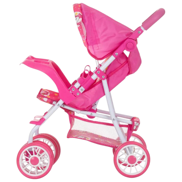 Cărucior pentru păpuși Chipolino Dolly Unicorns KZKDL02403UN Pentru plimbare / 3+ photo 2