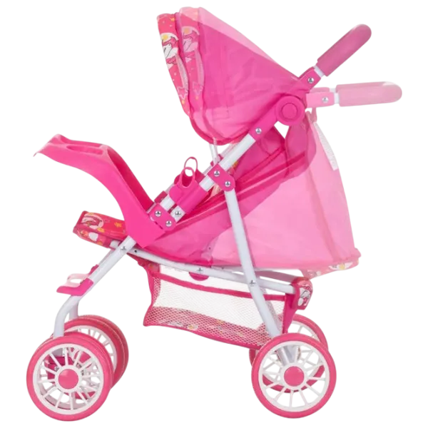 Cărucior pentru păpuși Chipolino Dolly Unicorns KZKDL02403UN Pentru plimbare / 3+ photo 3