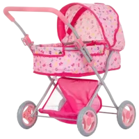 Коляска для кукол Chipolino Dora Butterflies KZKDR02401BU Прогулочная / 3+ photo 2