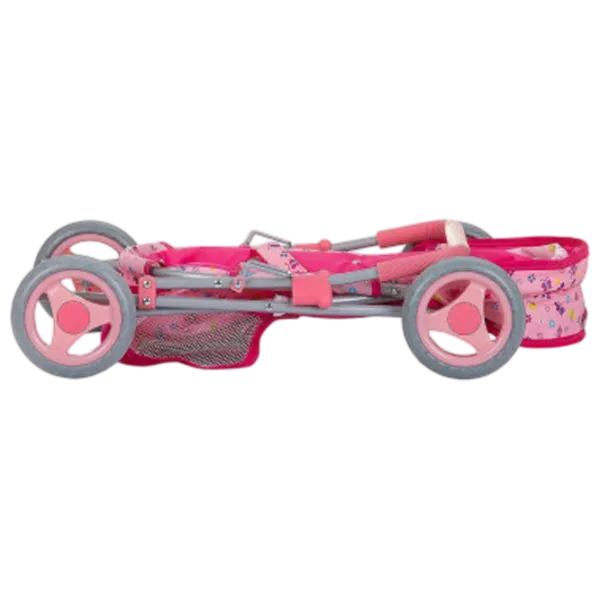 Коляска для кукол Chipolino Dora Butterflies KZKDR02401BU Прогулочная / 3+ photo 3