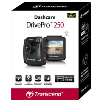 Cameră Auto Transcend DrivePro 250 + 64GB microSD CMOS/ Black photo 6