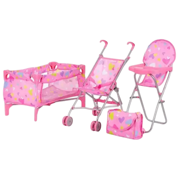 Набор Chipolino Trixy Hearts KZKTR02402HE аксессуары для кукол / 3+ photo 1