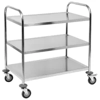 Cărucior pentru servire Yato YG-09091 Silver / 4