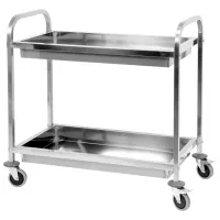 Cărucior pentru servire Yato YG-09099 Silver / 4 photo 2