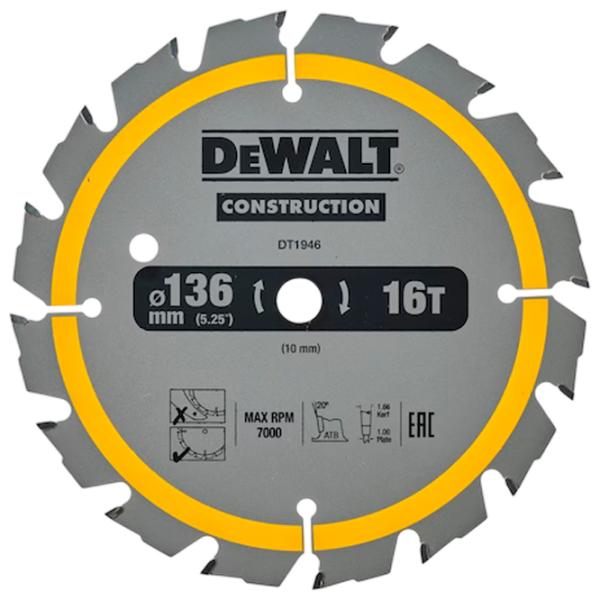 Disc circular Dewalt DT1946-QZ  photo 2 Disc circular Dewalt DT1946-QZ  photo 2
