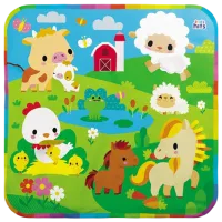 Игровой коврик Kids Hits Happy Farm (KH06/007) 0+/ Прямоугольный/ Зеленый photo 3