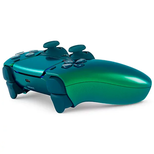 Gamepad Sony DualSense Fără fir / 15 buttons / Chroma Teal photo 2 Gamepad Sony DualSense Fără fir / 15 buttons / Chroma Teal photo 2