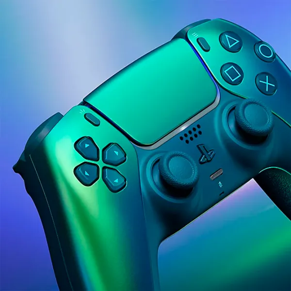 Gamepad Sony DualSense Fără fir / 15 buttons / Chroma Teal photo 7 Gamepad Sony DualSense Fără fir / 15 buttons / Chroma Teal photo 7