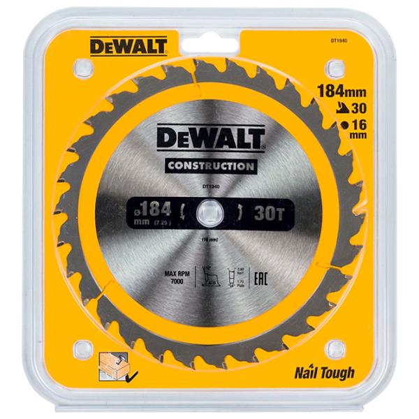 Циркулярный диск Dewalt DT1940  photo 1
