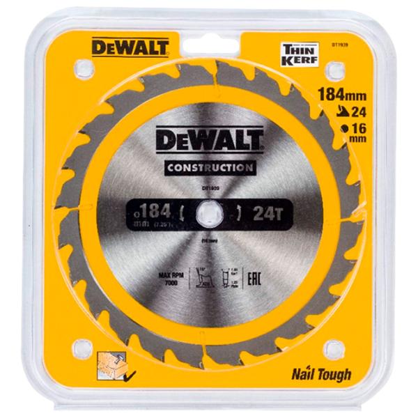 Циркулярный диск Dewalt DT1939  photo 1