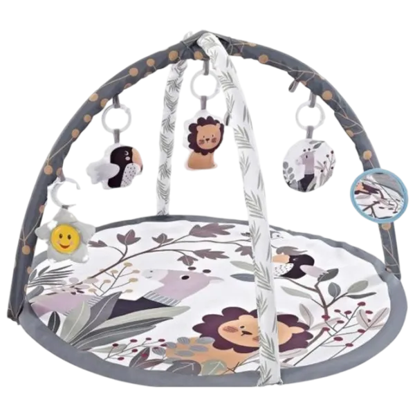 Covoraş pentru joc Chipolino Lion (PGRML02301LI) 0+/ Rotund/ White photo 1 Covoraş pentru joc Chipolino Lion (PGRML02301LI) 0+/ Rotund/ White photo 1