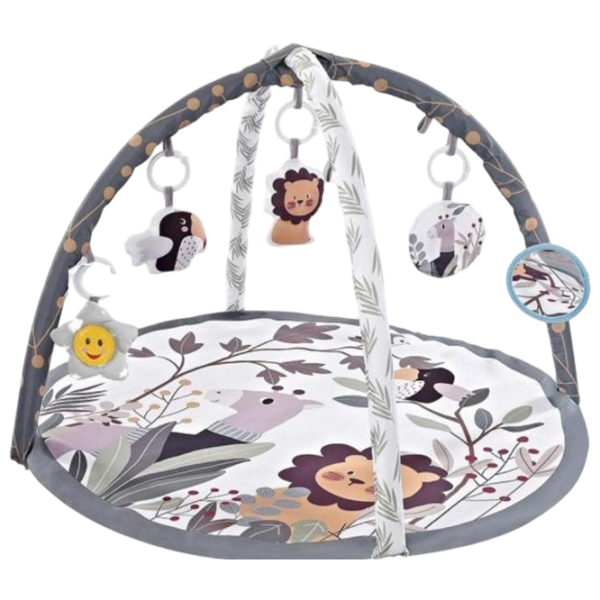 Covoraş pentru joc Chipolino Lion (PGRML02301LI) 0+/ Rotund/ White photo 1 Covoraş pentru joc Chipolino Lion (PGRML02301LI) 0+/ Rotund/ White photo 1