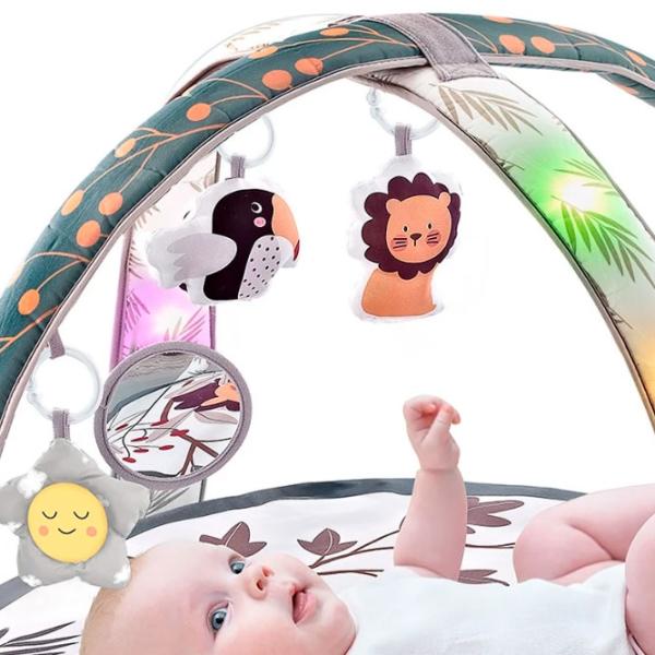 Covoraş pentru joc Chipolino Lion (PGRML02301LI) 0+/ Rotund/ White photo 4 Covoraş pentru joc Chipolino Lion (PGRML02301LI) 0+/ Rotund/ White photo 4