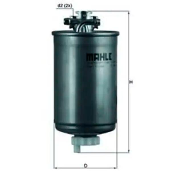 Filtru combustibil Mahle KL 75 80 mm photo 5 Filtru combustibil Mahle KL 75 80 mm photo 5