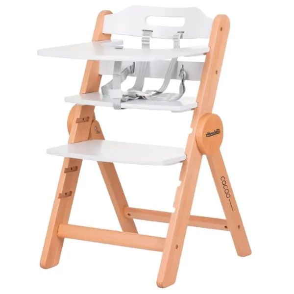 Scaun de masă Chipolino STHCO0242WH (3800931058739) / 6 luni / White  photo 1