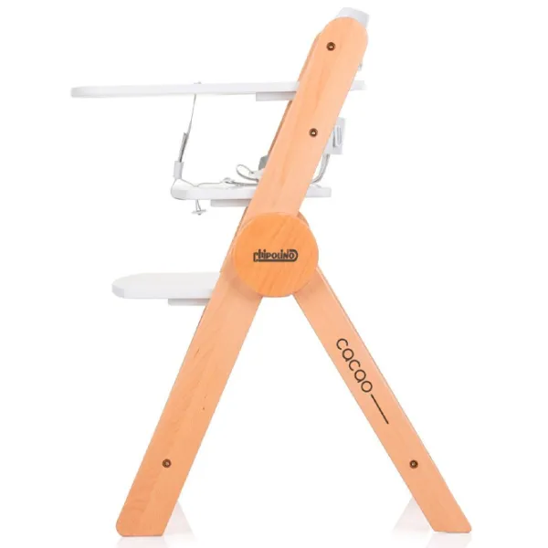 Scaun de masă Chipolino STHCO0242WH (3800931058739) / 6 luni / White  photo 4