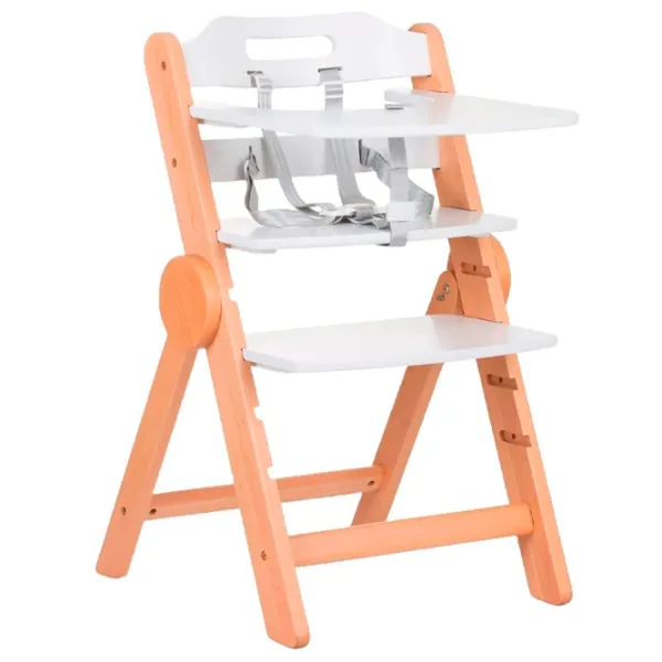 Scaun de masă Chipolino STHCO0242WH (3800931058739) / 6 luni / White  photo 5