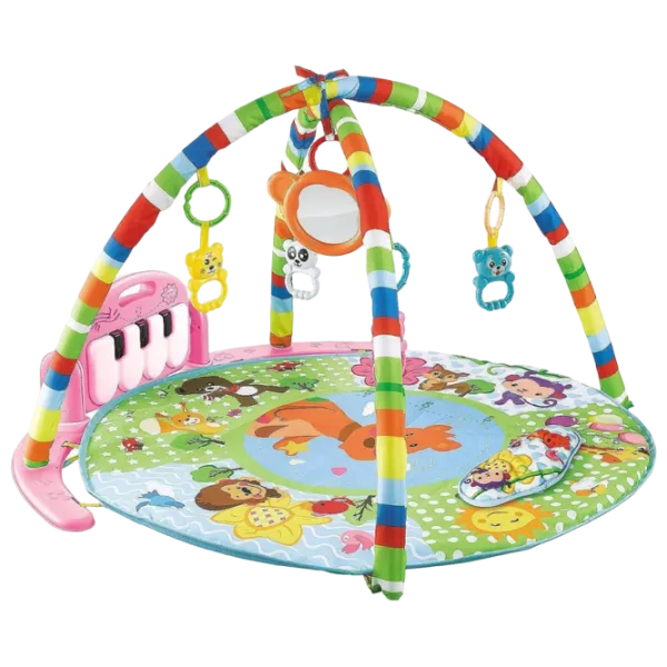 Covoraş pentru joc Chipolino Happy cangaroo (PGRHC02302PI) 0+/ Rotund/ Green photo 1 Covoraş pentru joc Chipolino Happy cangaroo (PGRHC02302PI) 0+/ Rotund/ Green photo 1