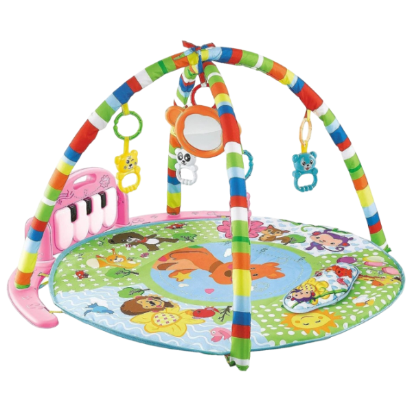 Covoraş pentru joc Chipolino Happy cangaroo (PGRHC02302PI) 0+/ Rotund/ Green photo 1 Covoraş pentru joc Chipolino Happy cangaroo (PGRHC02302PI) 0+/ Rotund/ Green photo 1