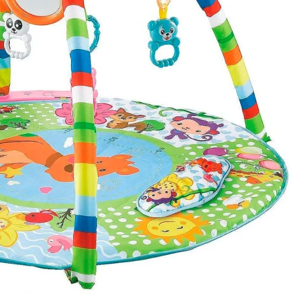 Covoraş pentru joc Chipolino Happy cangaroo (PGRHC02302PI) 0+/ Rotund/ Green photo 4 Covoraş pentru joc Chipolino Happy cangaroo (PGRHC02302PI) 0+/ Rotund/ Green photo 4