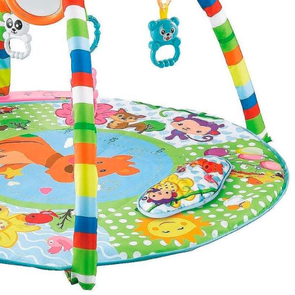 Covoraş pentru joc Chipolino Happy cangaroo (PGRHC02302PI) 0+/ Rotund/ Green photo 4 Covoraş pentru joc Chipolino Happy cangaroo (PGRHC02302PI) 0+/ Rotund/ Green photo 4