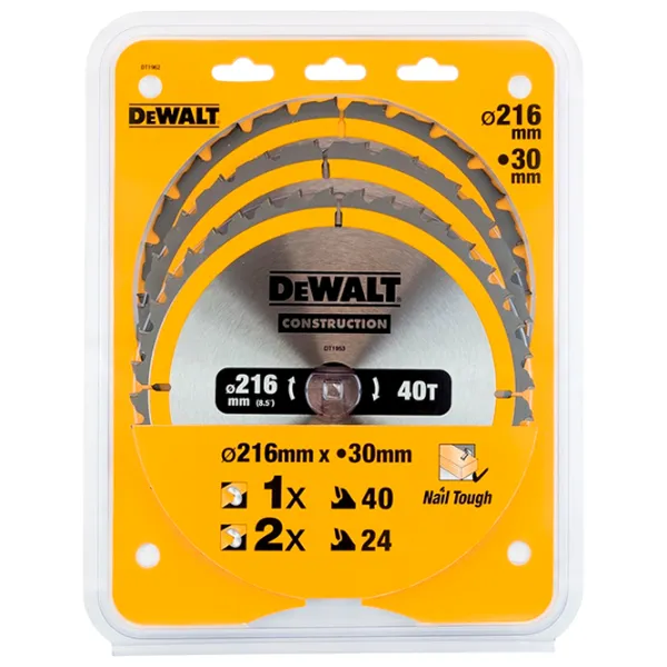 Набор дисков Dewalt DT1962-QZ  photo 1 Набор дисков Dewalt DT1962-QZ  photo 1