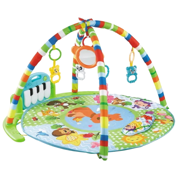 Covoraş pentru joc Chipolino Happy cangaroo (PGRHC02301BL) 0+/ Rotund/ Blue photo 1 Covoraş pentru joc Chipolino Happy cangaroo (PGRHC02301BL) 0+/ Rotund/ Blue photo 1