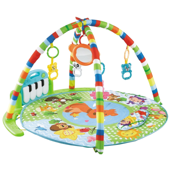 Covoraş pentru joc Chipolino Happy cangaroo (PGRHC02301BL) 0+/ Rotund/ Blue photo 1 Covoraş pentru joc Chipolino Happy cangaroo (PGRHC02301BL) 0+/ Rotund/ Blue photo 1