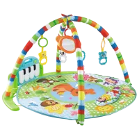 Игровой коврик Chipolino Happy cangaroo (PGRHC02301BL) 0+/ Круглый/ Синий