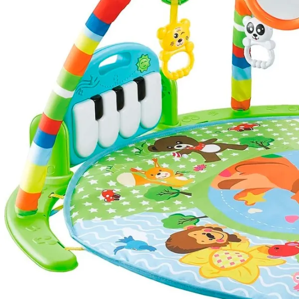 Covoraş pentru joc Chipolino Happy cangaroo (PGRHC02301BL) 0+/ Rotund/ Blue photo 3 Covoraş pentru joc Chipolino Happy cangaroo (PGRHC02301BL) 0+/ Rotund/ Blue photo 3