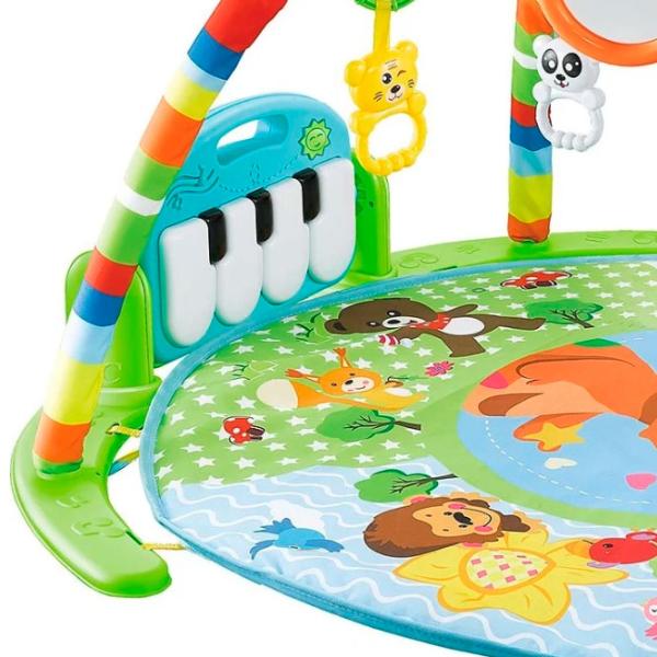 Covoraş pentru joc Chipolino Happy cangaroo (PGRHC02301BL) 0+/ Rotund/ Blue photo 3 Covoraş pentru joc Chipolino Happy cangaroo (PGRHC02301BL) 0+/ Rotund/ Blue photo 3