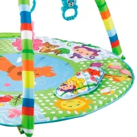 Covoraş pentru joc Chipolino Happy cangaroo (PGRHC02301BL) 0+/ Rotund/ Blue photo 4