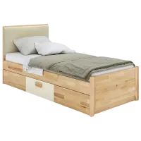 Кровать Relaxe Rainbow 90 x 200 см / Бук / Слоновая кость