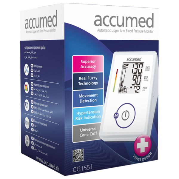 Tensiometru Accumed CG155f 40 - 199 bătăi/min photo 5