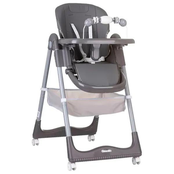 Scaun de masă Chipolino STHFS02401AS (3800931061029) / 6 luni / Gray  photo 2