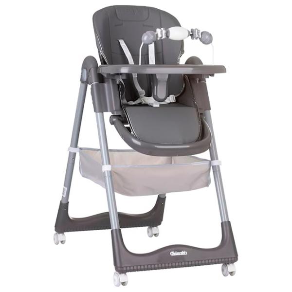 Scaun de masă Chipolino STHFS02401AS (3800931061029) / 6 luni / Gray  photo 2