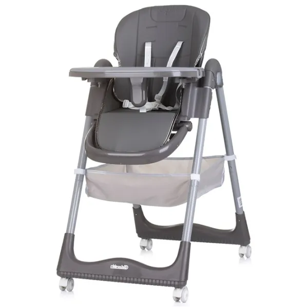 Scaun de masă Chipolino STHFS02401AS (3800931061029) / 6 luni / Gray  photo 3