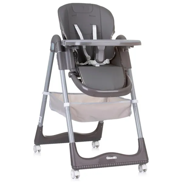 Scaun de masă Chipolino STHFS02401AS (3800931061029) / 6 luni / Gray  photo 4