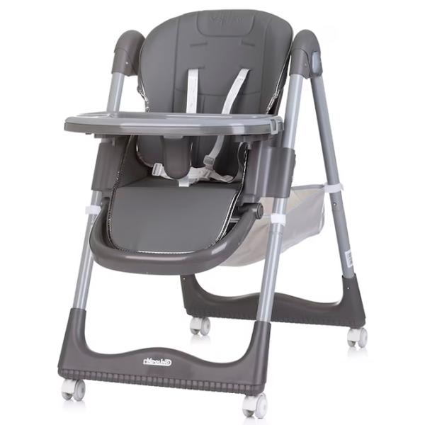 Scaun de masă Chipolino STHFS02401AS (3800931061029) / 6 luni / Gray  photo 5