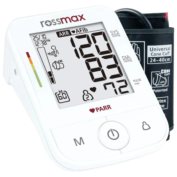 Tensiometru Rossmax X5 PARR Tehnology 40 - 200 bătăi/min photo 1