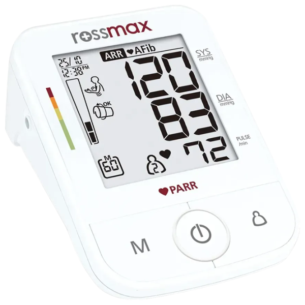 Tensiometru Rossmax X5 PARR Tehnology 40 - 200 bătăi/min photo 2