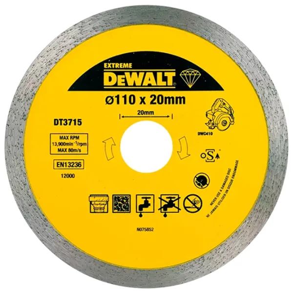 Disc diamantat continuu Dewalt DT3715  photo 1