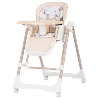 Стульчик для кормления Chipolino 2in1 Milk Shake (STHMS02402MA) / 0 месяцев / Бежевый 