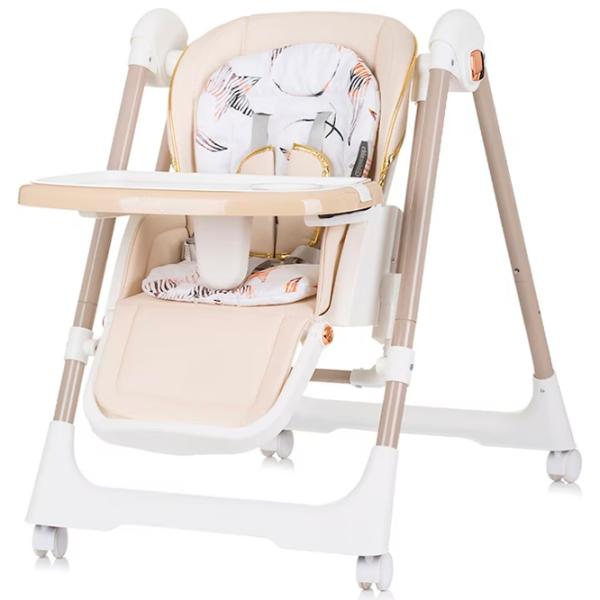 Стульчик для кормления Chipolino 2in1 Milk Shake (STHMS02402MA) / 0 месяцев / Бежевый  photo 2