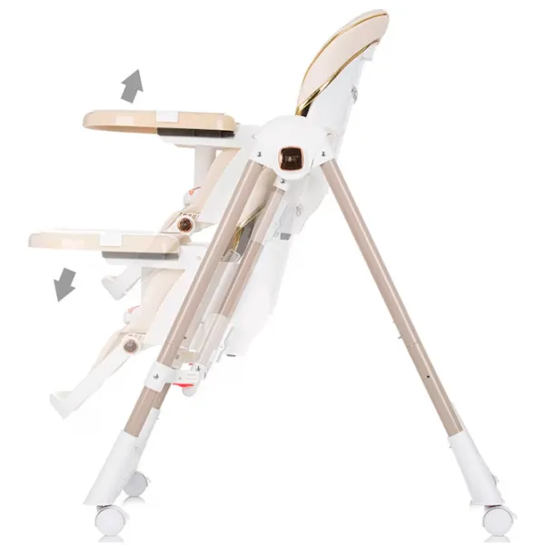 Стульчик для кормления Chipolino 2in1 Milk Shake (STHMS02402MA) / 0 месяцев / Бежевый  photo 5