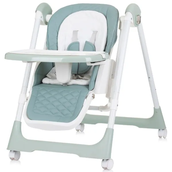 Scaun de masă Chipolino 2in1 Milk Shake (STHMS02406PG) / 0 luni / Green  photo 3