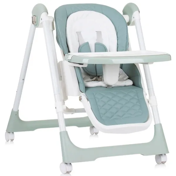 Scaun de masă Chipolino 2in1 Milk Shake (STHMS02406PG) / 0 luni / Green  photo 4