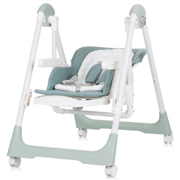 Scaun de masă Chipolino 2in1 Milk Shake (STHMS02406PG) / 0 luni / Green  photo 5