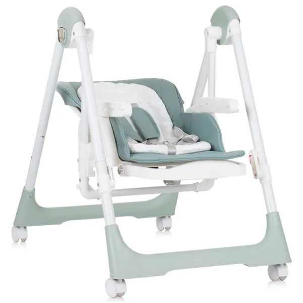 Scaun de masă Chipolino 2in1 Milk Shake (STHMS02406PG) / 0 luni / Green  photo 7